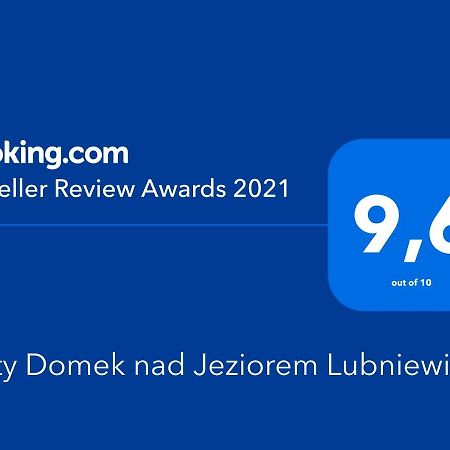 Zolty Domek Nad Jeziorem Lubniewice Eksteriør billede