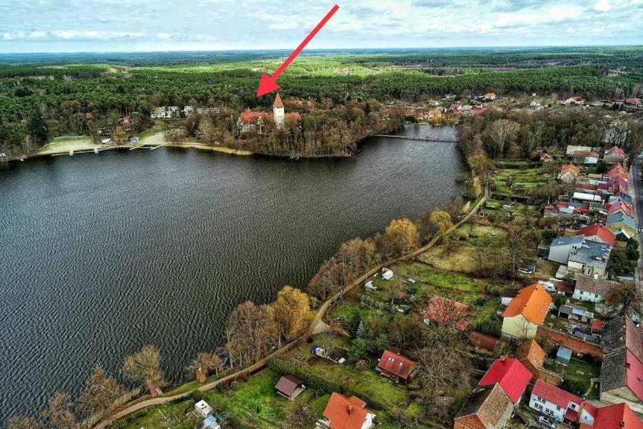 Zolty Domek Nad Jeziorem Lubniewice Eksteriør billede